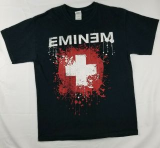 Gildan Eminem T - Shirt Mens Large Black