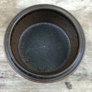 Arabia Of Finland Ruska Stoneware 8” Bowl Vintage Cookware Rustic Mid Century