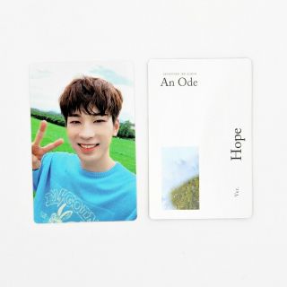 [seventeen]an Ode 독:fear Official Photocard/hope Ver.  B - 2.  Wonwoo