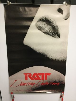 Ratt " Dancing Undercover ".  Promo Poster