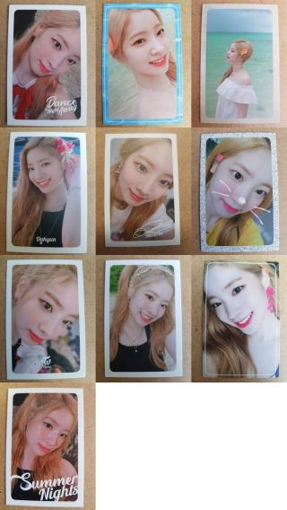 Twice Dahyun Official Photocard Summer Nights 2nd Special Album Select Card 다현