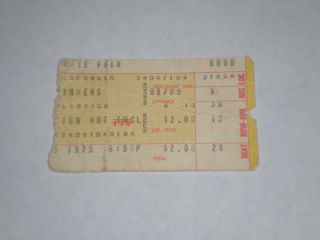 The Spinners The Stylistics Concert Ticket Stub - 1975 - It 