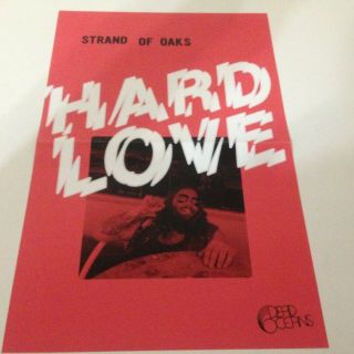 Strand Of Oaks Hard Love Poster Vinyl Lp/cd Promo Indie Rock Usa Ship