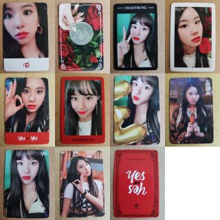 Twice Chaeyoung Official Photocard Special Album Yoy Yes Or Yes Select Card