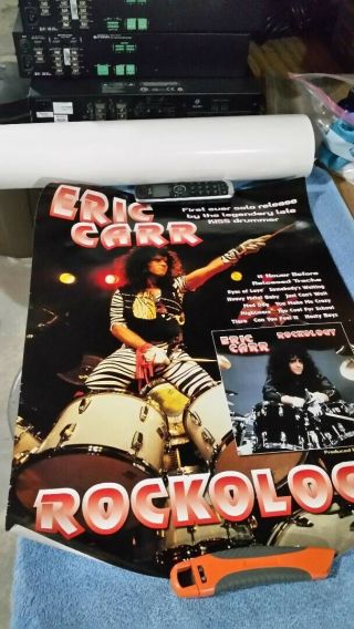 Kiss Eric Carr Poster - Rockology Store Promo