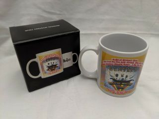 The Beatles Album Magical Mystery Tour Authorized Coffee Cup Collectible Mug