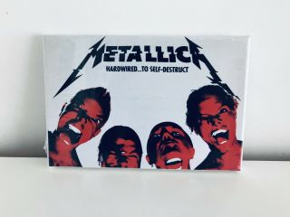 Metallica Hardwired To Self Destruct 6”x9” Canvas Print,  No Vinyl Cd S&m2 Poster