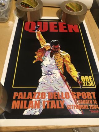 Queen Live Palazzo Very Rare Glossy Poster Nr