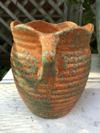 Burley Winter Ribbed Vase w/Handles 6 