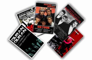 Duran Duran - Set Of 5 A4 Posters 1
