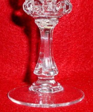 CRISTAL D ' ARQUES crystal POMPADOUR pattern WINE Glass 6 