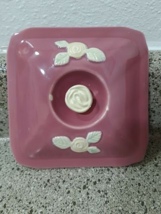 Coors Rosebud Pottery USA 3