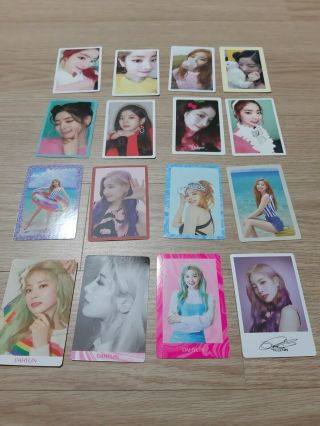 Twice Pre - Order Benefit Photo Card Dahyun 16pcs