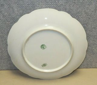 Antique Porcelain Art Nouveau Plate MZ Austria 9 1/2 