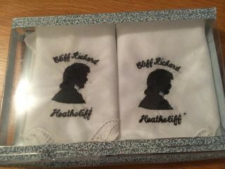 Cliff Richard ‘ Heathcliff’ Hankies Pack 2