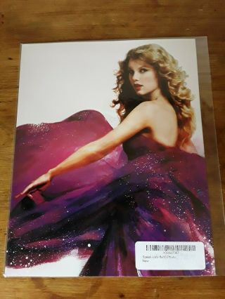 Taylor Swift Official Speak Now 8 X 10 Photo Rare