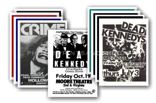 Dead Kennedys - 10 Promotional Posters - Collectable Postcard Set 1