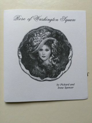 ' Rose of Washington Square ' Pickard Collector ' s Plate, 2