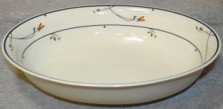 Gorham Ariana Town & Country Oval Vegetable Serving Bowl 10 1/8 " X 7 3/8 " Vhtf