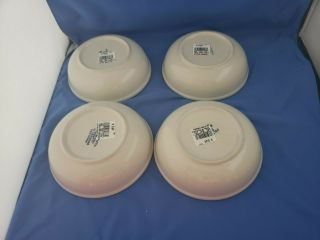 SET OF 4 TIENSHAN FOLK CRAFT 4 - PC PLACE SETTINGS CHINA CABIN IN THE SNOW 5