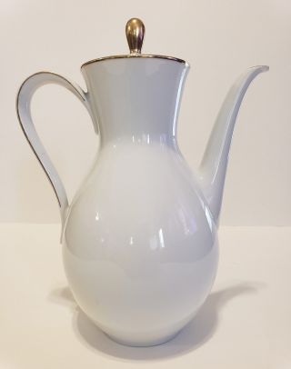 Vintage Bareuther Waldsassen Bavaria Germany Porcelain Coffee Tea Serving Pot
