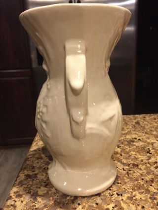 Vintage McCoy Vase White Bird of Paradise 4