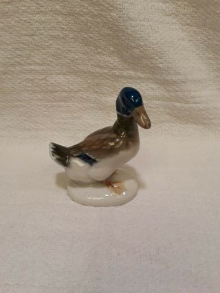 Rosenthal Kunstabteilung German Mallard Duck Porcelain Figurine