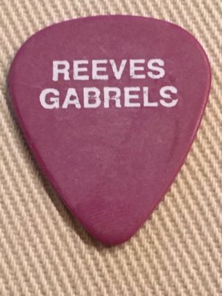 Reeves Gabrels Guitar Pick Tin Machine The Cure