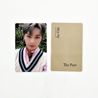 [seventeen] An Ode 독 : Fear Official Photocard / The Poet Ver.  A - 1.  Jun
