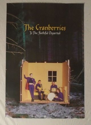 Cranberries 1996 Promo Poster Set Of 3 To The Faithful Depared Delores O 