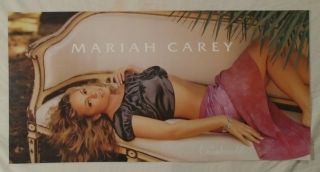 Mariah Carey 2002 Two - Sided Promo Poster Charmbracelet
