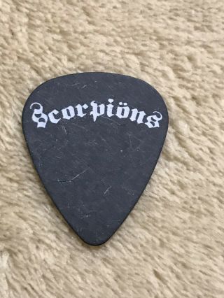 Scorpions / Motorhead “mikkey Dee” 2018 Tour Guitar Pick - Rare