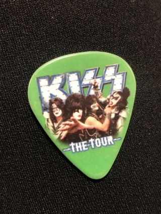 Kiss Tour Guitar Pick Live Icon Paul Stanley Rock Band 9/29/12 Mexico City Rare