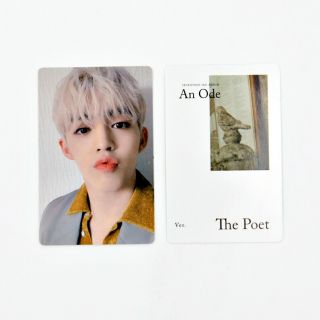 [seventeen] An Ode 독 : Fear Official Photocard / The Poet Ver.  B - 2.  S.  Coups