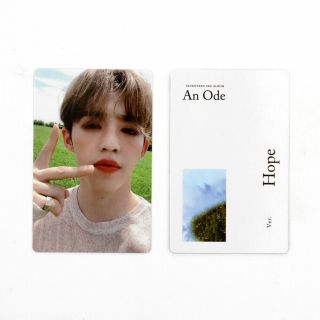 [seventeen]an Ode 독:fear Official Photocard/hope Ver.  B - 2.  S.  Coups