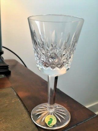 Waterford Lismore 5 7/8” Claret Wine Glass Signed Multiple Available