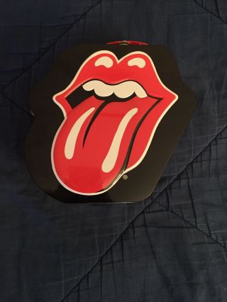 The Rolling Stones Lunch Tin Metal Black