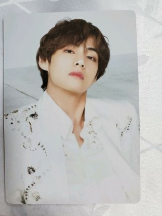 Bts V 3/8 World Tour Speak Yourself The Final Official Mini Photo Card