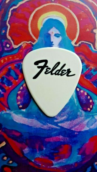 Eagles Don Felder 1994 Hell Freezes Over Tour Off - White Guitar Pick