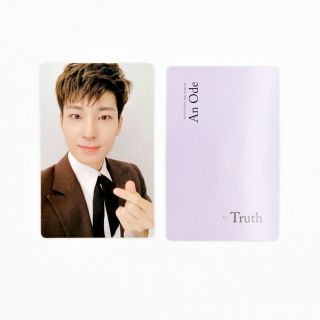 [seventeen]an Ode 독:fear Official Photocard/truth Ver.  A - 2.  Wonwoo