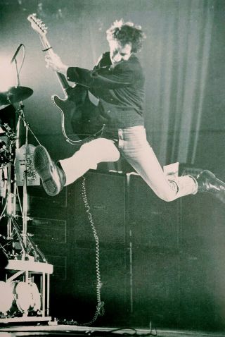 Pete Townshend / The Who - Classic Black & White Poster / Picture - Rare