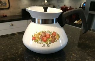 Tea Pot Corning 6 - Cup P - 104 Spice Of Life 2
