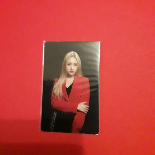 Dreamcatcher Kpop Black The End Of Nightmare Photocard - Siyeon
