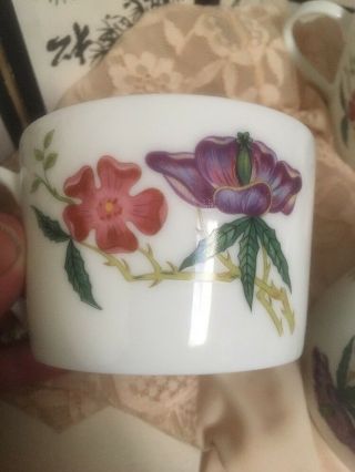 Raynaud Co Limoges Porcelain Tea/coffee Cup Hand Painted France 4 Diorflora