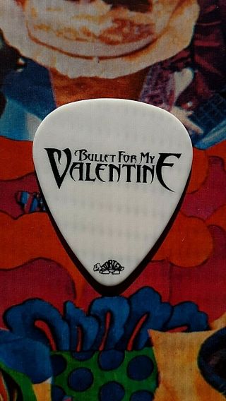 Bullet For My Valentine Padge Paget 2010 Tour Guitar Pick (white) - Listing