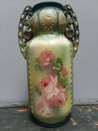 Antique Robert Hanke Vase Made In Austria