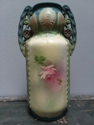 Antique Robert Hanke Vase Made In Austria 3