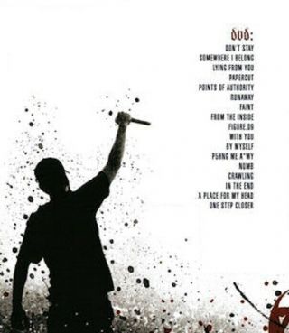 Linkin Park Live in Texas 2003 DVD - Concert Disc Featuring Chester Bennington 2