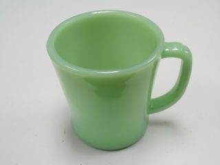 J8 Vintage Fire King Jadeite Coffee Tea Mug Cup D Handle Mug