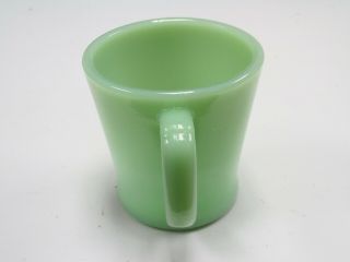 j8 Vintage FIRE KING JADEITE Coffee Tea Mug Cup D Handle Mug 3